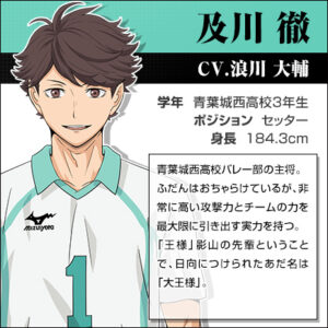 ハイキュー 及川徹 トレーナー 人気】ハイキュー!! - 東武動物公園